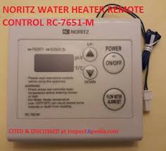 Made with safety in mind; Noritz Water Heater Error Codes Manuals