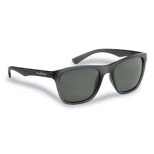 Flying Fisherman 7837gs Fowey Polarized Sunglasses Granite Frames With Smoke Lenses