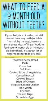 Finger Foods For Baby With No Teeth Big List For Baby Without Teeth 9 Month Old Baby Food Baby Finger Foods Finger Foods