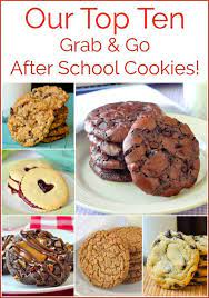Classic After School Cookies Collection 10 Of Our Best Grab Go Cookies Rock Recipes Cookie Recipes Food