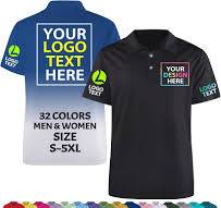 Camisas polo personalizadas para hombres y mujeres, diseña tu propio  logotipo de texto, camisa de golf, camisas polo personalizadas para  negocios, ...