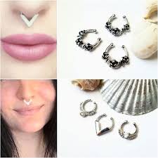 Patya Butik Sevdiklerinize Hediyeler Ve En Farkli Urunler Nose Ring Drop Earrings Septum Ring