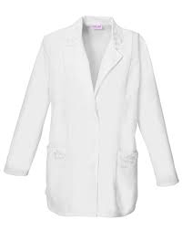 Unisex All White Lab Coat
