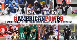 The american athletic conference (the american or aac) is an american collegiate athletic conference, featuring 11 member universities and six associate member universities that compete in. 7 American Football Teams Are Going American Athletic Conference Facebook
