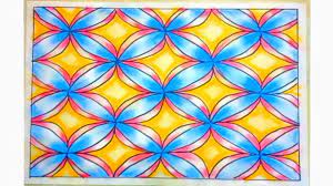 Contoh cipta motif batik kreasi anak via sdmuhpurwo1.sch.id. Cara Menggambar Batik Yang Mudah Dan Bagus Youtube
