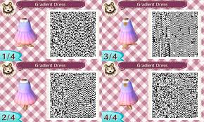 Gradient Dress Qr Codes Animal Crossing Animal Crossing Qr Animal Crossing