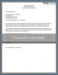 The xx areas indicate the critical components of your letter. How To Write A Letter To The President With Sample Lovetoknow