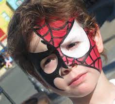 See more ideas about kids face paint, face painting for boys, face painting designs. Not You Everyday Batman And Spiderman Face Painting Design The Face Painting Company