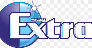 Chewing Gum Extra Wrigley Company Peppermint Hubba Bubba Chewing Gum Blue Text Logo Png Pngwing
