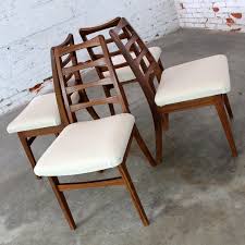 Vintage mid century beech armchair (2 of 2). Rosewood Ladderback Dining Chairs Vintage Mid Century Modern Set Of Four Warehouse 414