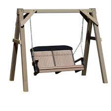 It has a classic look that's the perfect addition to any outdoor. Swings Recycled Patio