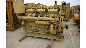 825 HP @ 1200 RPM Caterpillar #D398B, diesel engine core for Sale | Surplus  Record