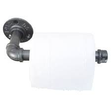 Get it as soon as thu, may 13. Industrial 1 2 Iron Pipe Toilet Paper Roll Holder With Rustic Wooden Shelf Wall Mounted Urban Bathroom Storage Pipe Decor Janitorial Sanitation Supplies Co Paper Products