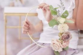 Maybe you would like to learn more about one of these? Hoop Bouquet Flower Centerpieces Wedding Wedding Floral Centerpieces Alternative Wedding Bouquet