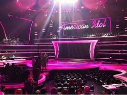 (see the full performance and incident below.) The Glossy American Idol Studio Stage Design American Idol Tv Design
