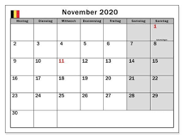 Familienkalender 2021 wandkalender planer schulferien termine 5 spalten. November 2020 Kalender Calendar Printables Free Printable Calendar Holiday Calendar