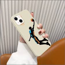 Amazon.com: Idocolors Basketball Player Phone Case Compatible with iPhone  11,White Liquid Silicone Sports Printed Case,Soft Gel Rubber Full-Body  Protective Microfiber Lining Shockproof Cover : Cell Phones & Accessories