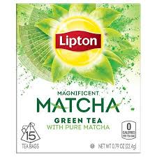 Lipton Pure Matcha Green Tea Tea Bags 15 Ct Walmart Com Lipton Green Tea Pure Matcha Matcha