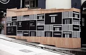 Torimen Is A New Chic Yakitori Ramen Restaurant Located In The Soho Area In Central Hong Kong Ramen Is T Restaurant Identity Hoarding Design Signage Design