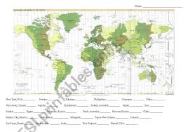 You can find out or you can browse any of the images such as. Time Zones Esl Worksheet By Suterja