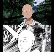 Here presented 64+ anime drawing images for free to download, print or share. Who Needs Anime One Punch Man Scene Moves Better In Still Frame Manga Than Tv Adaptation Video Soranews24 Japan News