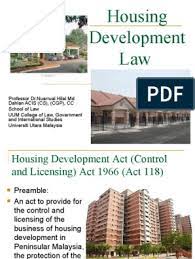 Housing development act and regulations (amendment) 2007 (act a1289). Housing Development Law Common Law Politics