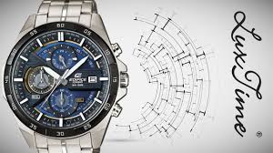 Luxtime Pl Zegarek Casio Efr 556db 1avuef Youtube