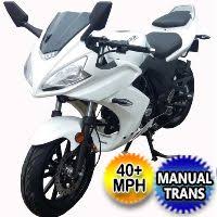 50cc Yamasaki Speed Smurf Motorcycle Scooter Bike With Manual Trans 4 Speed 40 Mph Mc 157 50 Scooter Bike Motorcycle Bike