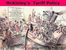 The Tariff Act of 1890, commonly called the McKinley Tariff, was an act of  the United States Congress, framed by Representative William McKinley, that  became law on October 1st, 1890. The tariff,