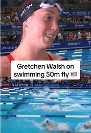 Gretchen Walsh's Passion for 50m Butterfly at LA 2028