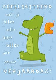 Aller Eerste Felicitatie Jongen Kaartje2go