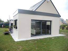 Extension maison parpaing toit plat. Plan De Maison Sans Toit Agrandissement Maison Bois Extension Maison Agrandissement Maison