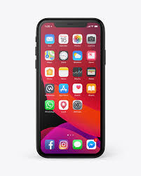 Iphone 11 pro case mockup. Apple Iphone 11 Pro Mockup In Device Mockups On Yellow Images Object Mockups