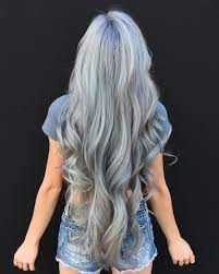 Image May Contain One Or More People Extremely Long Hair Long Hair Styles Long Silver Hair
