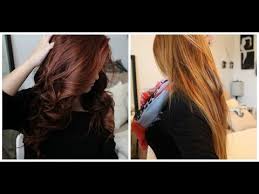 «when you put blonde dye on red hair.» From Red To Light Brown Blonde Without Bleach Color Oops Step By Step Youtube
