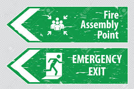 Emergency exit sign free vectors graphic art free download for commercial use (found 10,676 files) ai, eps, crd, svg format. Emergency Exit Sign Fire Exit Emergency Exit Fire Assembly Point Evacuation Lane Royalty Free Cliparts Vectors And Stock Illustration Image 40606879