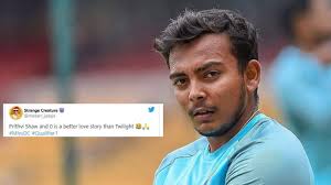 Prithvi shaw is the first mumbai batsman to get century in the first. Prithvi Shaw Responds On Memes Criticism After Flop Show In 1st Test