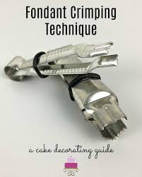After all, just making one small mistake with the ingredients or prep can completely ruin all of the hard work you put in. Crimping Technique For Fondant Cakes Decorated Treats