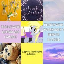 ponies are cool — nb autistic derpy moodboard for...