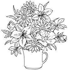 Veja mais ideias sobre lírios, jarros, copo de leite flor. Desenho De Vaso De Flor Vazio Para Colorir Mmod