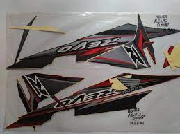 Dibagian transmisi, perpindahan giginya terasa agak menyentak, bila salah atur posisi gas. Jual Stiker Striping Stripping Motor Honda Revo Absolute 2008 Di Lapak Rysaccpart Bukalapak