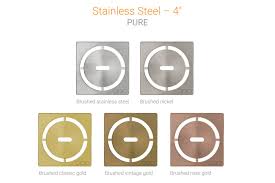 Now available in matching trendline finishes. Schluter Kerdi Drain Drains Shower System Schluter Com