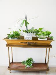 Jardiniere Sur Pied En Bronze Style Bagues Annees 50 Etsy Home Decor Side Table Decor