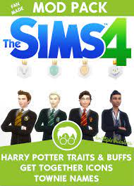 We can't screen or support any mod, so there's no way for us to know . Brittpinkiesims Ts4 Harry Potter Traits Npc Names Sims 4 Expansions Sims 4 Sims 4 Anime