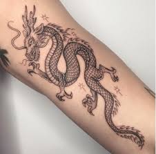 There is a hidden message or meaning behind every tattoo and the best part about tattoos is that you get to take them to your grave. Spiritual Taoism Asian Dragon Tattoo Design Arm Round The World Magazine