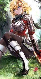 Pin by Silver5596 on Quick Saves | Female knight, Anime knight, Fantasy  female warrior