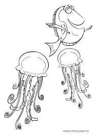 Finding nemo, the animated movie from walt disney pictures featuring the cute clownfish nemo is a favorite among kids. Finding Dory Coloring Pages Free Coloring And Drawing