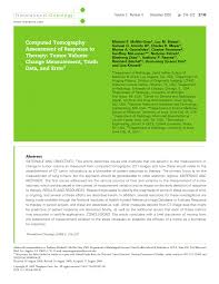 Get live exchange rates, historical rates & charts for cad to inr with xe's free currency calculator. Pdf Computed Tomography Assessment Of Response To Therapy Tumor Volume Change Measurement Truth Data And Error