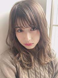 最強のモテ髪 上品ミディアム 最新ヘアカタログ14選 モテ髪 ヘアモデル 美人 ヘア