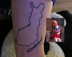 Samu aleksi haber is a finnish singer, entrepreneur, and is the lead vocalist of the band, sunrise avenue. Wenn Suomi Liebe Unter Die Haut Geht Die Coolsten Finnland Tattoos 1 2 Finntouch